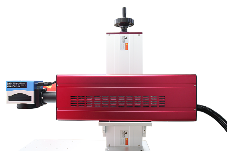 Food Grade Plastics Safe Marking Without Consumption 30 Watts CO2 Laser Marking Machine For Food Packaging