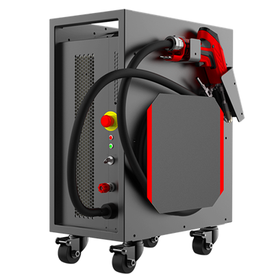 1200ワットポータブルサイズのレーザー溶接機のレーザーシーリング溶接用金属部品の溶接