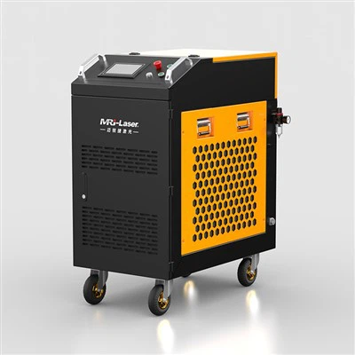 工業用ツール 500 ワットパルス波シルクハットビームレーザークリーニングマシンクラシックカー修復用