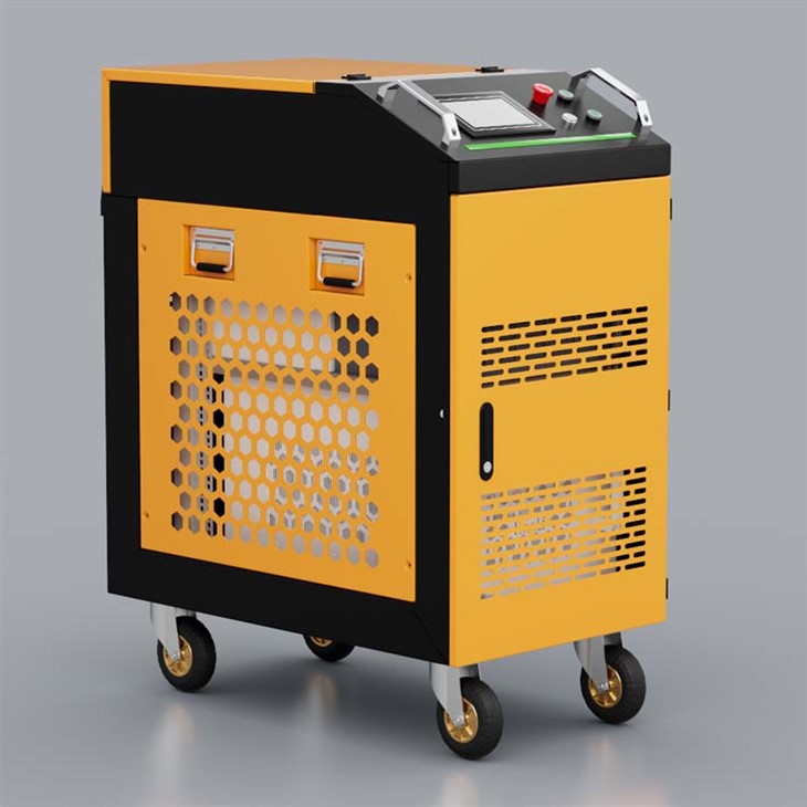 ボートの錆の除去のための 300W ハンドヘルドファイバーパルスレーザークリーナー